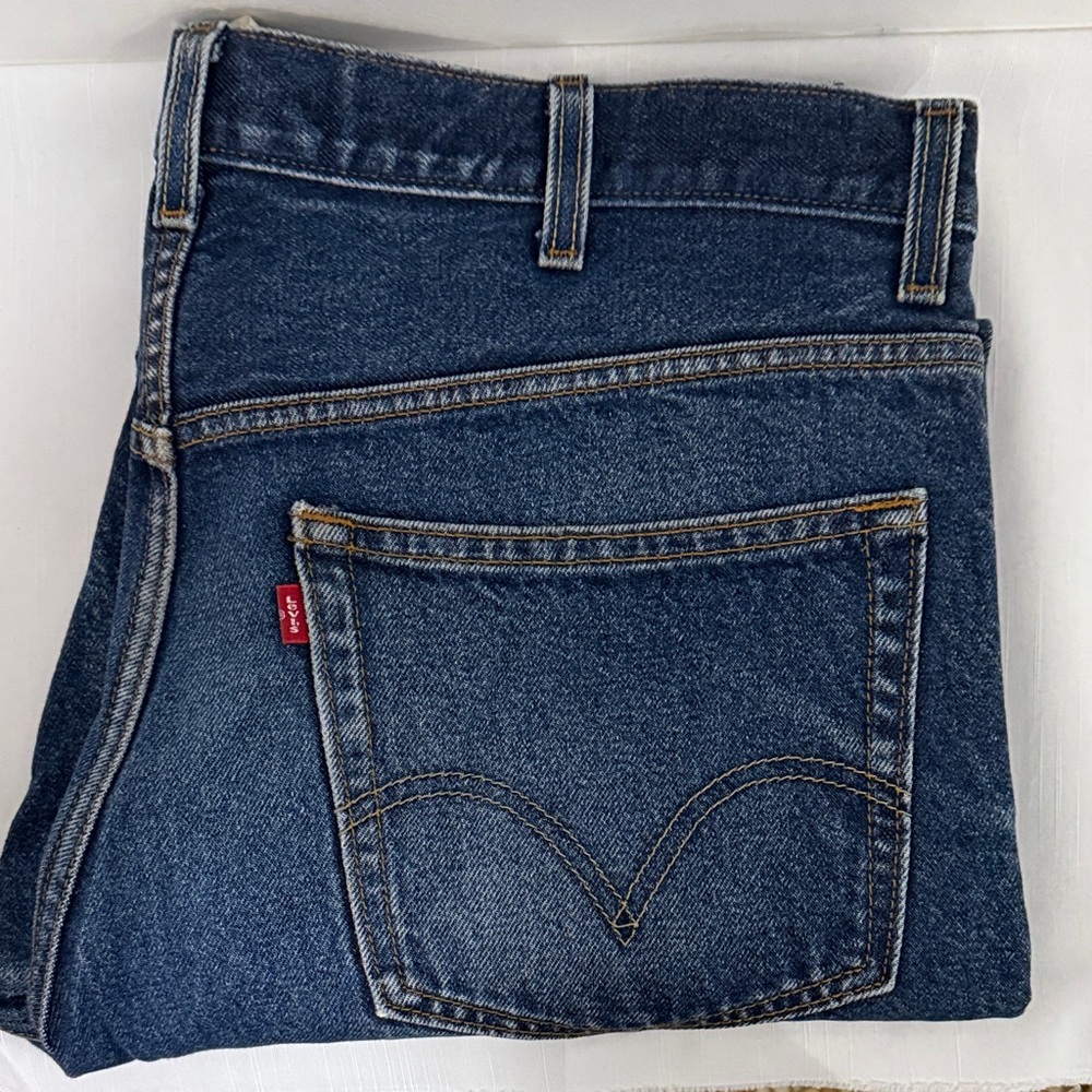 505 Levi's Dark Blue Denim Jeans